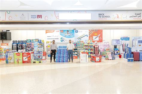 sports station|Qatar Rail's 'Back to School' event at Sport City Metro Station .